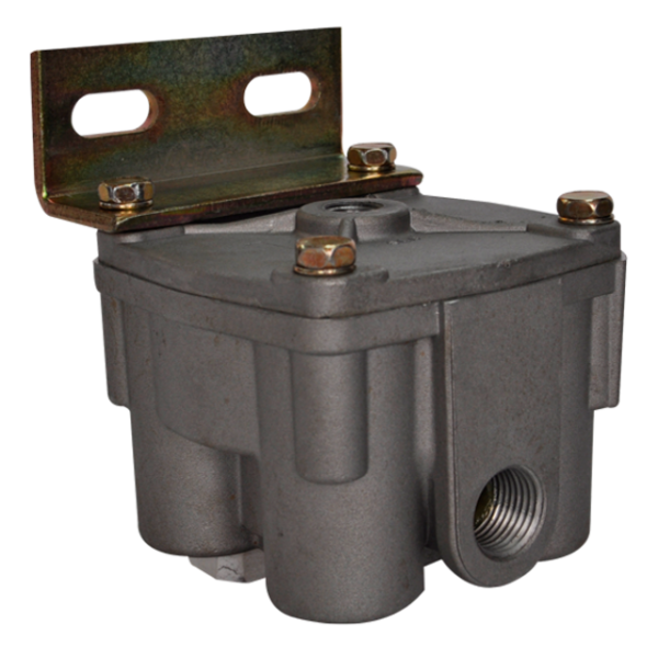 VALVULA RELAY R-12V PUERTOS VERTICALES SUMINISTRO 1/2" ENTREGA 4x1/2" CONTROL 1/4"