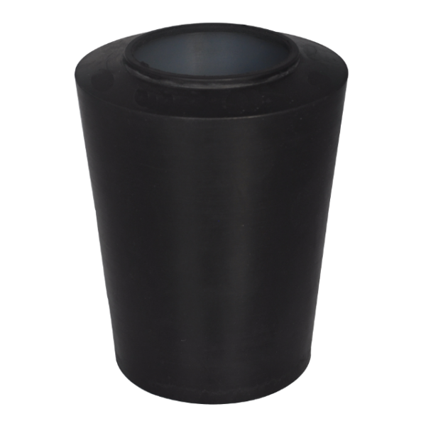 Buje caucho conico balancin trailer fruehauf od 3.5" - id 2" - long 4.375" (con 189-puxa0015) 4 unid