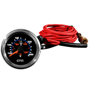 Medidor temperatura mecanico guaya 144 t.negro-aro cromado gpm