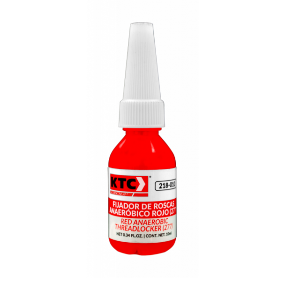 fijador de roscas anaerobico rojo alta resistencia 10ml (277)