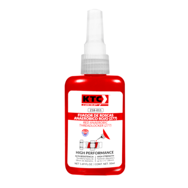 IJADOR DE ROSCAS ANAEROBICO ROJO ALTA RESISTENCIA 50ML (277)