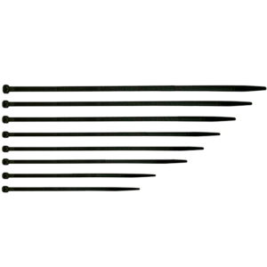 ABRAZADERA (BOLSAX100) PLASTICA NEGRA 702X9MM