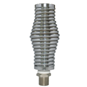 RESORTE DE LUJO EN ACERO PARA ANTENA DE CAMION 1PC