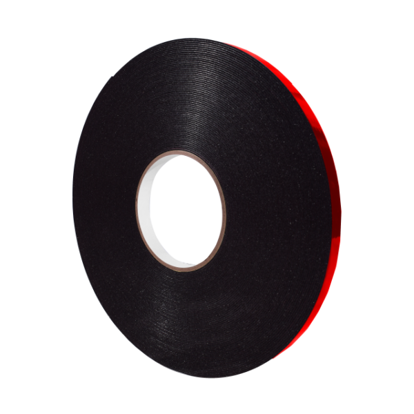 CINTA DOBLE FAZ 1/2" X 5 METROS PROTECTOR ROJO (1 ROLLO)
