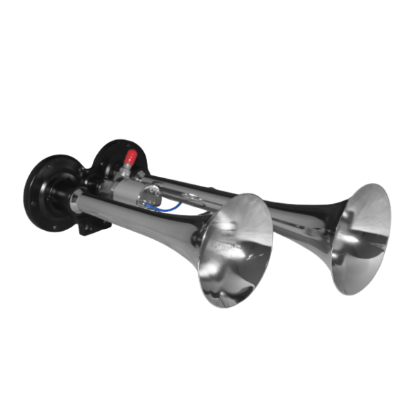 CORNETA DOBLE 232*295mm CON VALVULA 12V-24V 1PC