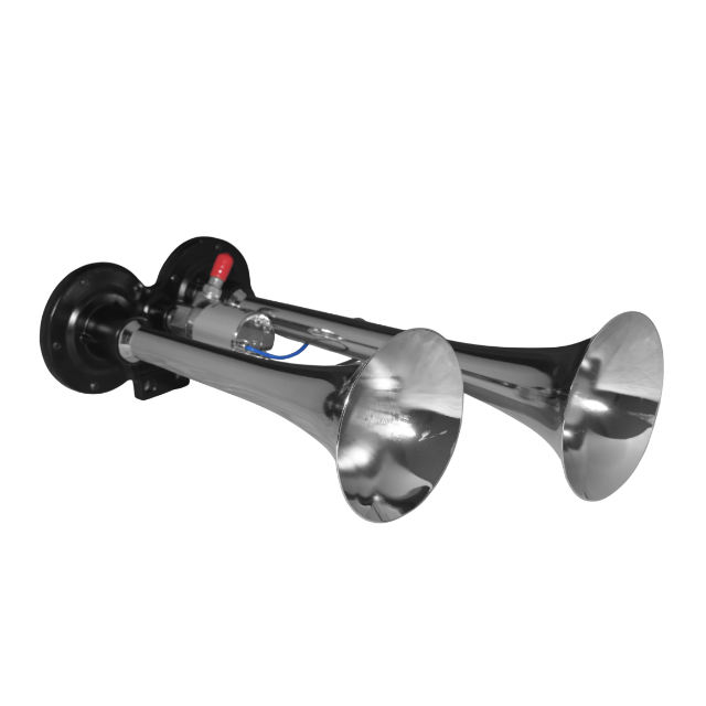 CORNETA DOBLE 232*295mm CON VALVULA 12V-24V 1PC