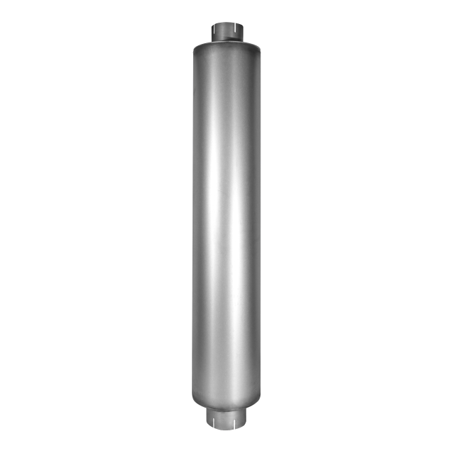 SILENCIADOR DE EXHOSTO 5" ENTRADA X 5” SALIDA (10” DIAX 44.45” LARGO, DOBLE) 100582