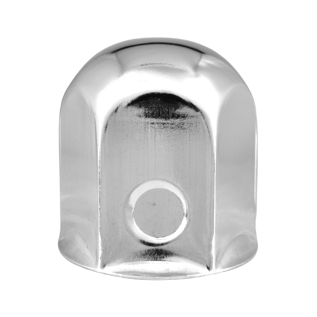 TAPA TUERCA CROMADA PUNTA REDONDA METALICA 320 SIN_BORDE (PRESION) 41mm (310-103) 1PC