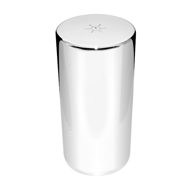 TAPA TUERCA CROMADA PUNTA PLANA ABS 399 SIN_BORDE (ROSCA) 33mm 1PC
