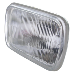 LAMPARA OPTICA RECTANGULAR 8”X6” CON REFLECTOR DE METAL
