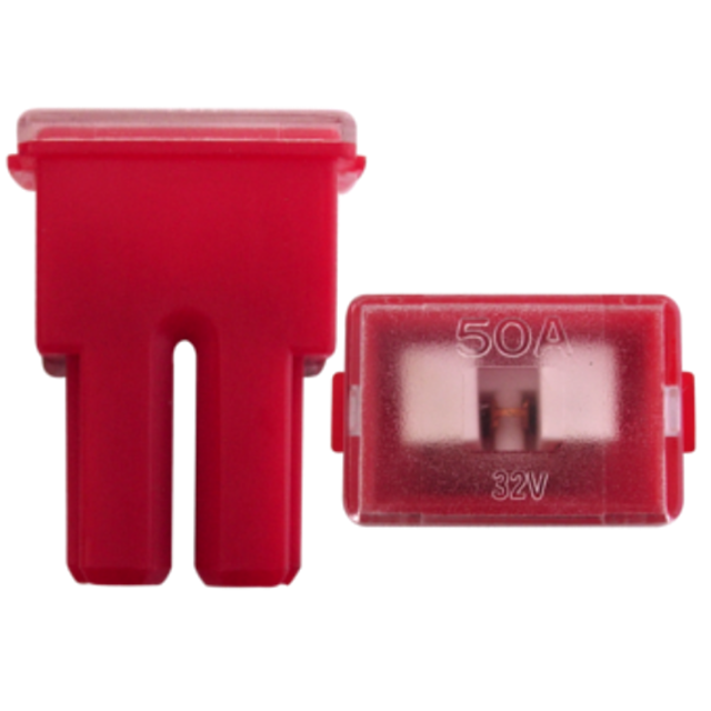 FUSIBLE PAL HEMBRA 50AMP (ROJO) GPM