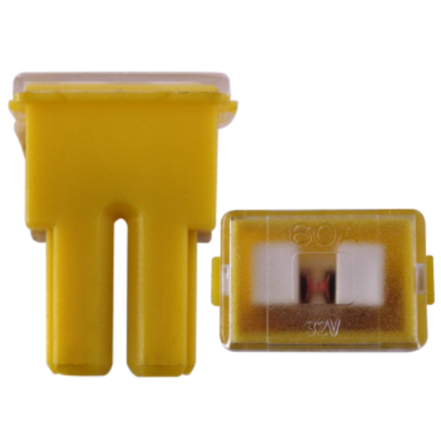 FUSIBLE PAL HEMBRA 60AMP (AMARILLO) GPM