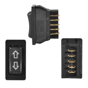 SWITCH ELEVAVIDRIOS 5P FLECHA ILUMINADO