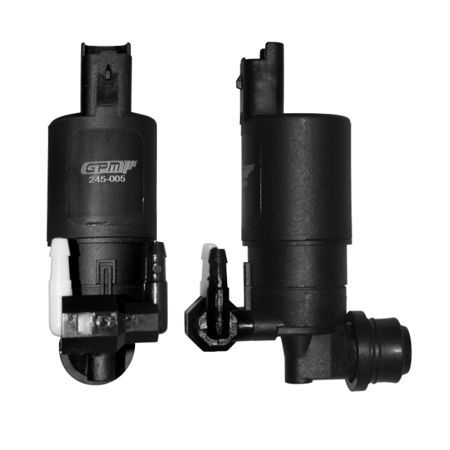 MOTOR TANQUE LIMPIABRISAS RENAULT LOGAN-NISSAN QASHQAI-PEUGEOT 307-CITROEN C3-C4-C8 12V 2400mm/min 2 SALIDAS (7700428386-643498)