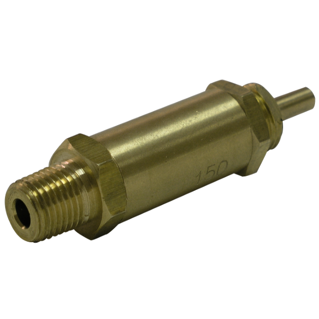 VALVULA SEGURIDAD ST-1 150 psi 1/4 NPTR TIPO TABAQUITO AJUSTABLE