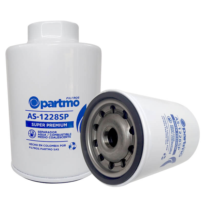 FILTRO SEPARADOR AGUA COMBUSTIBLE CON SENSOR, ENROSCABLE