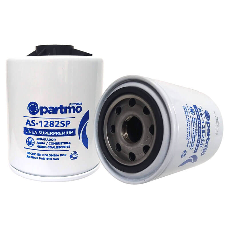 FILTRO SEPARADOR AGUA COMBUSTIBLE CON VASO VISOR, ENROSCABLE