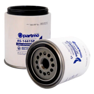 FILTRO SEPARADOR AGUA COMBUSTIBLE CON VASO VISOR, ENROSCABLE
