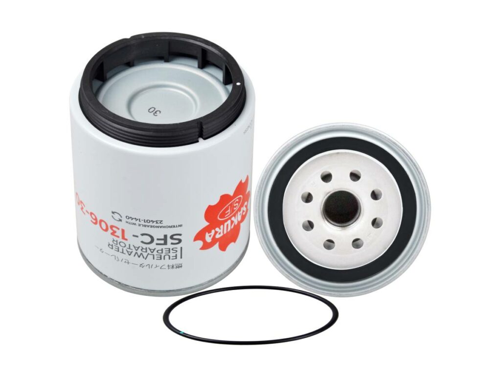 FILTRO SEPARADOR AGUA COMBUSTIBLE CON VASO VISOR, ENROSCABLE AGRALE