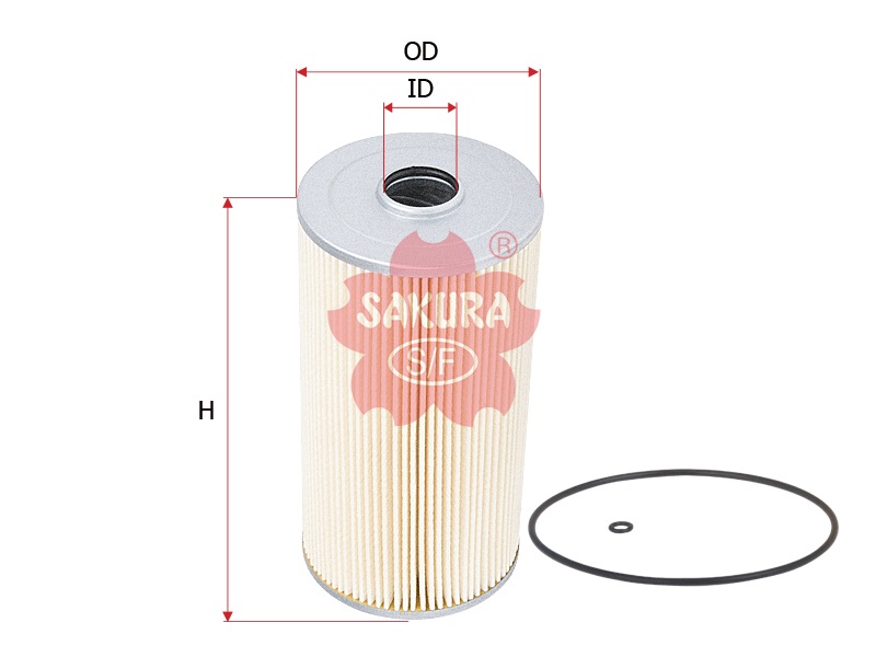 FILTRO SEPARADOR AGUA COMBUSTIBLE PARA VASO VISOR, CARTUCHO HINO