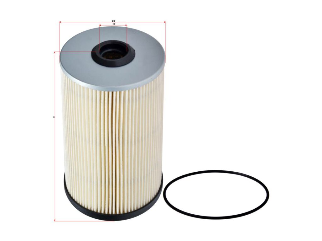 FILTRO SEPARADOR AGUA COMBUSTIBLE PARA VASO VISOR, CARTUCHO CHEVROLET, ISUZU
