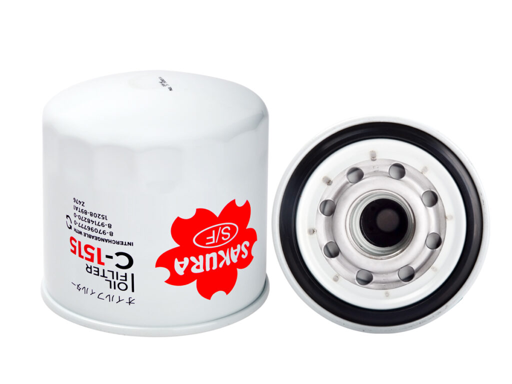 FILTRO DE ACEITE FLUJO COMPLETO, ENROSCABLE  CHEVROLET, CLARK, DETROIT DIESEL, HINO, ISUZU