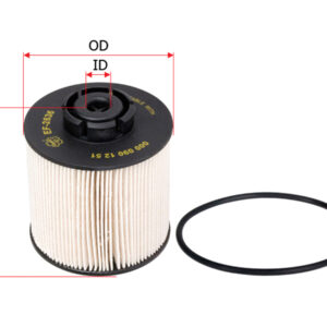 FILTRO DE COMBUSTIBLE SECUNDARIO, CARTUCHO DEMAG, DOPPSTADT, FREIGHTLINER, GROVE, MERCEDES BENZ, STERLING, TOYOTA