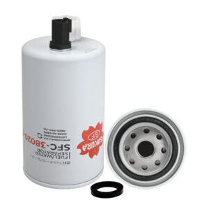 FILTRO SEPARADOR AGUA COMBUSTIBLE CON SENSOR -DRENAJE, ENROSCABLE FOTON, JAC, SINOTRUK