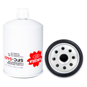FILTRO SEPARADOR AGUA COMBUSTIBLE CON DRENAJE, ENROSCABLE HINO, JAC, MERCEDES BENZ