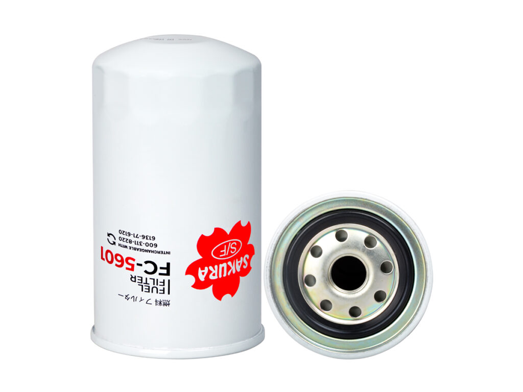 FILTRO DE COMBUSTIBLE PRIMARIO, ENROSCABLE  KOMATSU  6003118220   MF9C IVECO 61251961 CATERPILLAR 3I1175  ATLAS 2900512100 RENAULT 206573 FREIGHTLINER DNP550410 FLEETRITE FFR8233