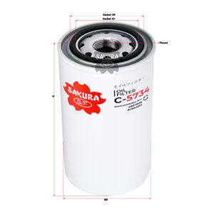 FILTRO DE ACEITE FLUJO COMPLETO, ENROSCABLE BMC, CASE/CASE IH, CUMMINS, DAF, FORD, FOTON, FREIGHTLINER, GINAF, HEULIEZ BUS, HSM, IRISBUS, IVECO, JAC, NEW HOLLAND, NISSAN, SOLBUS, VOLKSWAGEN,