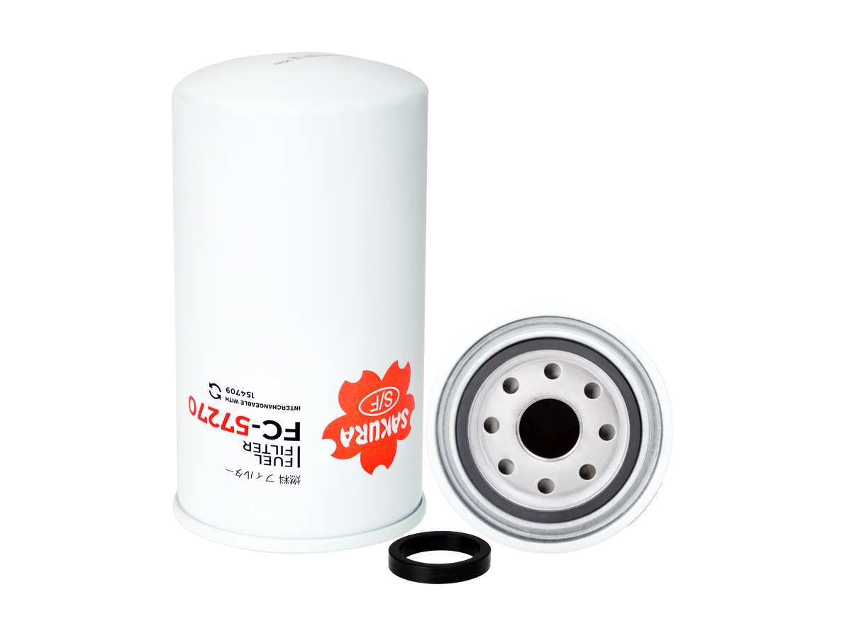 FILTRO SEPARADOR AGUA COMBUSTIBLE CON SENSOR, ENROSCABLE HYUNDAI, JAC, KIA MOTORS ALLIS-CHALMERS, CHAMPION ROAD, CHICAGO PNEUMATIC, CLARK, CRANE CARRIER, EUCLID, HINO, HITACHI, KOMATSU, PETER