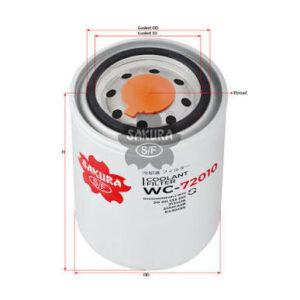 FILTRO DE ACEITE BY PASS CAMIONES MACK E7/300 CENTRIFUGO   10.000 KLM