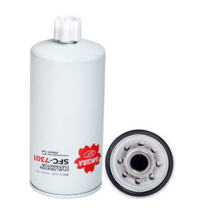 FILTRO SEPARADOR AGUA COMBUSTIBLE CON DRENAJE, ENROSCABLE  CHEVROLET KODIAK , CLARK, DETROIT DIESEL, FREIGHTLINER, GMC, LINK BELT, NAVISTAR, WESTERN STAR TRUCK