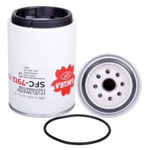 FILTRO SEPARADOR AGUA COMBUSTIBLE CON VASO VISOR, ENROSCABLE CHEVROLET, FOTON, GINAF, HINO, HYUNDAI, ISUZU, JAC, JOHN DEERE, KOBELCO