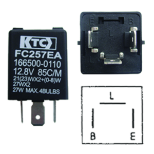 FLASH 12V 3P CARROS KOREANOS - HYUNDAI-AVEO-FRONTIER-CHANA (166500-0110)