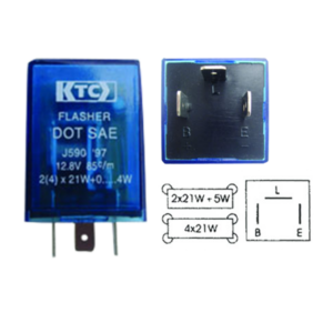FLASH 24V 3C NPR TIPO ORIGINAL (S660B24V) PLANO E-B-L