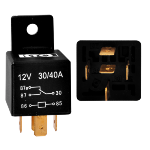 RELAY 12V 5P LUCES UNIVERSAL 30/40 CONMUTABLE