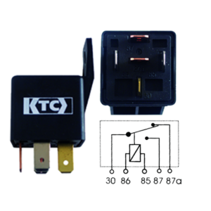 RELAY 24V 5P LUCES UNIVERSAL 30/40 AMP