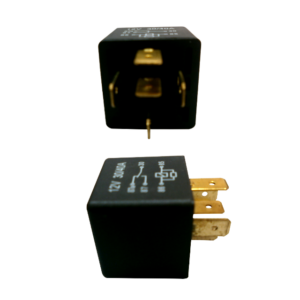 RELAY 12V 5P UNIVERSAL 30/40AMP CON RESISTENCIA