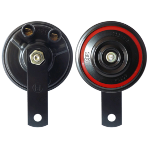ITO 12V 92MM TIPO DISCO TONO ALTO NEGRO LINEA ROJA - BLISTER (UNIDAD) 10