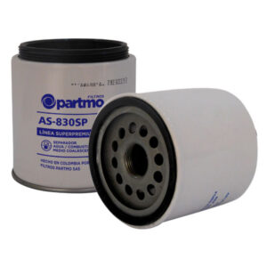 FILTRO SEPARADOR AGUA COMBUSTIBLE CON VASO VISOR, ENROSCABLE