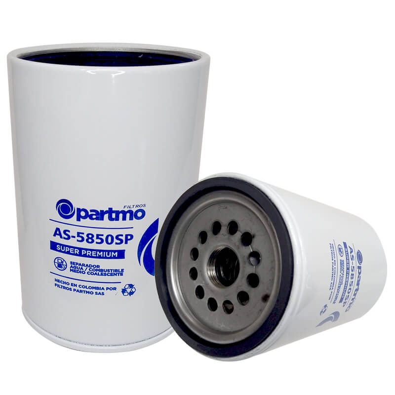 FILTRO SEPARADOR AGUA COMBUSTIBLE CON VASO VISOR, ENROSCABLE