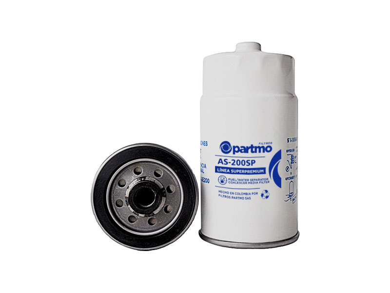 FILTRO SEPARADOR AGUA COMBUSTIBLE CON SENSOR, ENROSCABLE