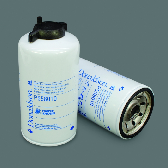FILTRO SEPARADOR AGUA COMBUSTIBLE CON DRENAJE, ENROSCABLE A5813PARTMO