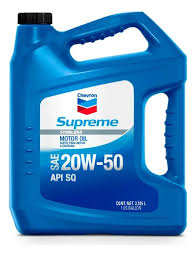 CHEVRON SUPREME SAE 20W50 GALON