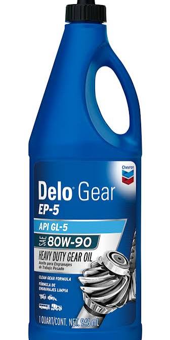 CHEVRON DELO GEAR 80W90 QT