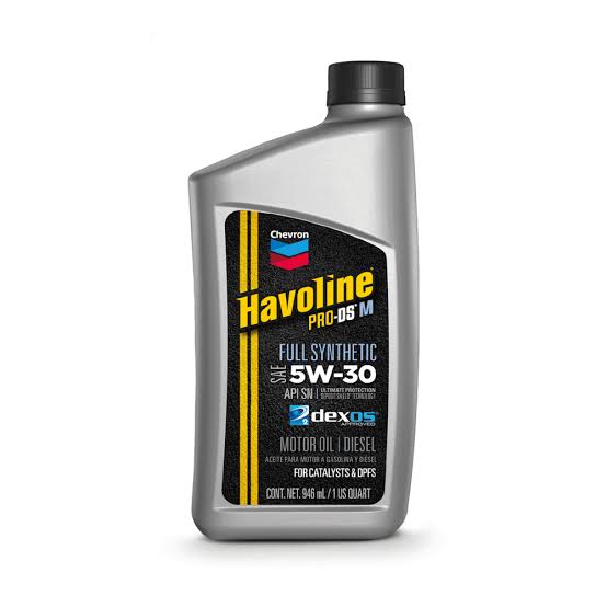 - HAVOLINE PRODS SYN MOT. OIL SAE 5W30 SP 1/4 -