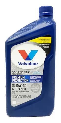 VALVOLINE PREMIUM PROTECTION 10W30 QT -