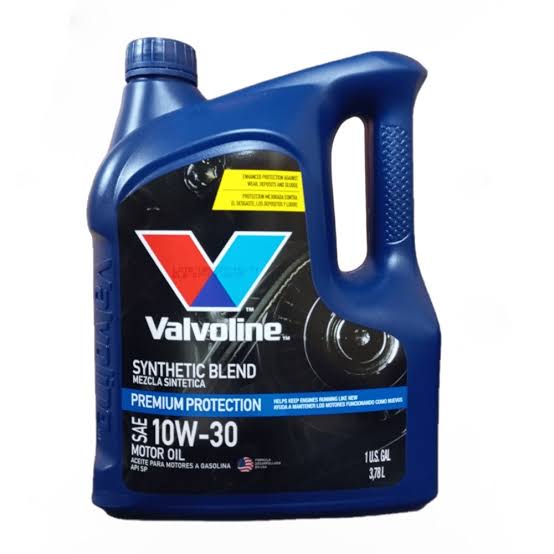 VALVOLINE SYNTHETIC BLEND 10W30 GALON
